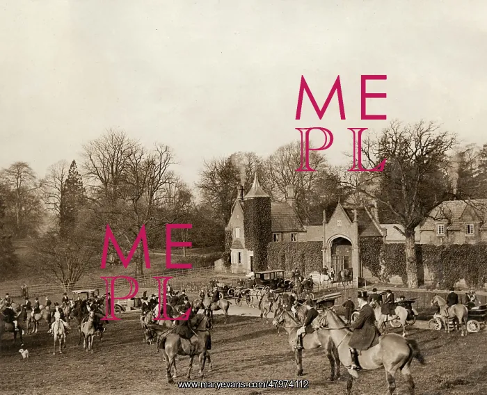 : Cheshire Hunt at Combermere Abbey : Cheshire Hunt at Combermere Abbey