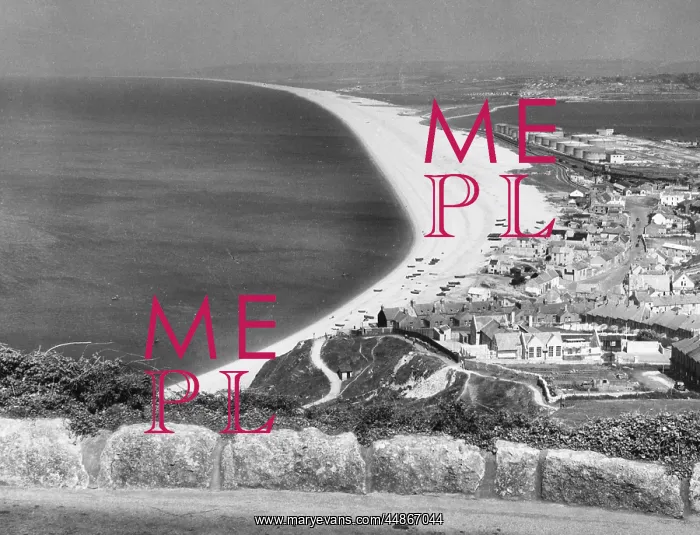  : CHESIL BEACH / DORSET / 1930