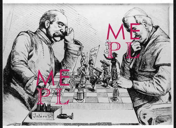 : CHESS - BISMARCK, POPE : CHESS - BISMARCK, POPE