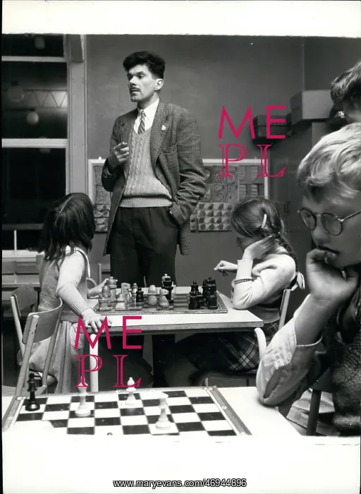 : Chess class at Langbourne Primary School, London : Chess class at Langbourne Primary School, London
