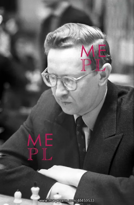 : Chess grandmaster Vasily Smyslov, 1961 : Chess grandmaster Vasily Smyslov, 1961