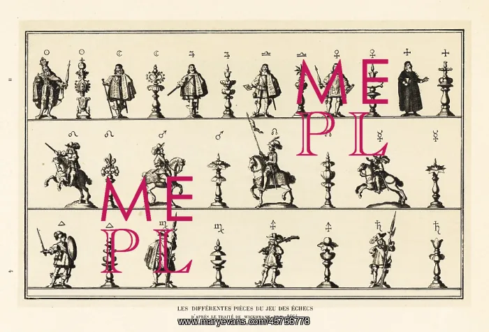 : Chess pieces from the 17th century : Chess pieces from the 17th century