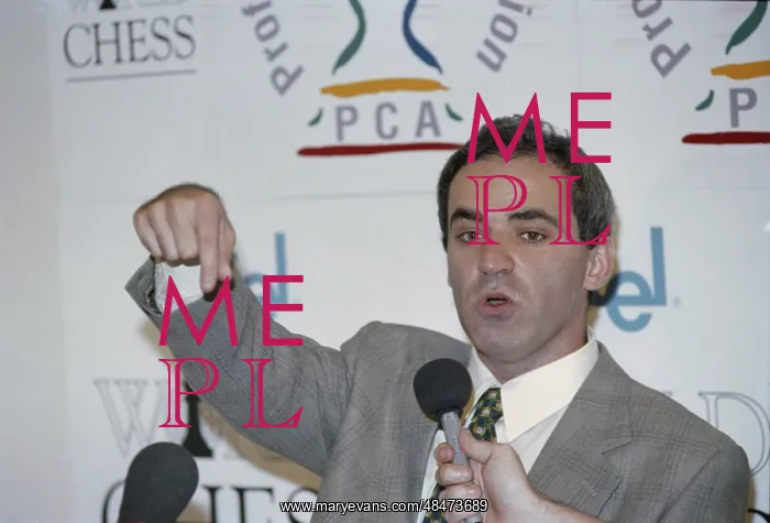 : Chess player Garry Kasparov : Chess player Garry Kasparov