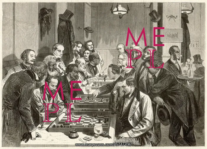 : Chess players in Paris : Chess players in Paris