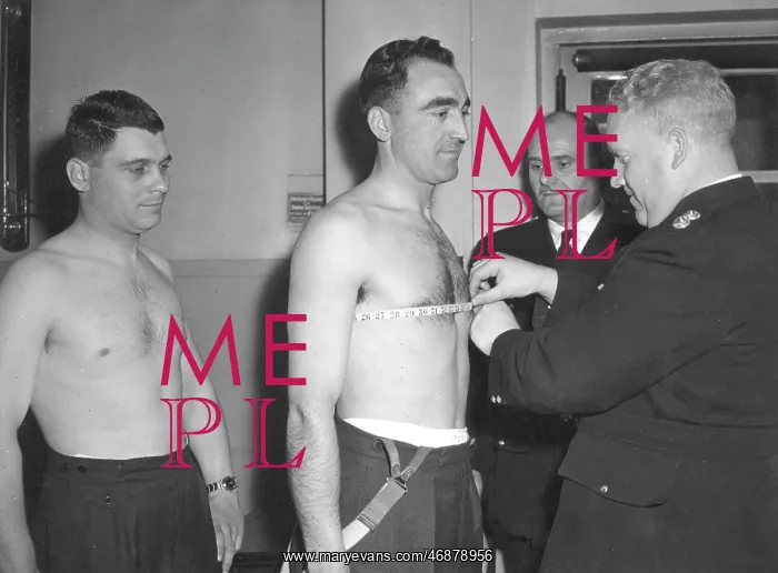 : Chest measurement of LFB applicant : Chest measurement of LFB applicant