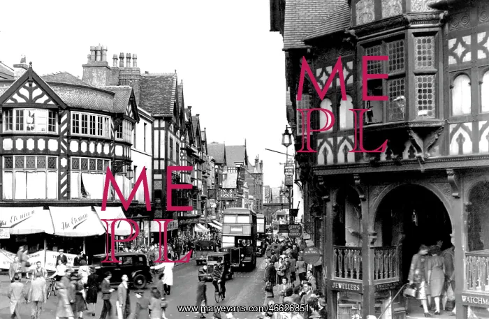  : Chester, Eastgate Street c1950