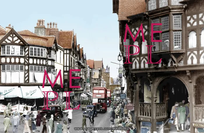  : Chester, Eastgate Street c1955