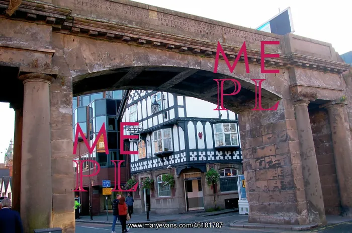  : Chester - Northgate archway, by Thomas Harrison, 1808