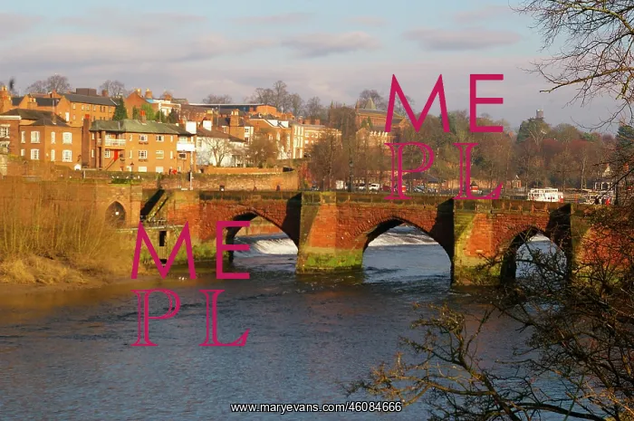  : Chester - The Old Bridge over the River Dee