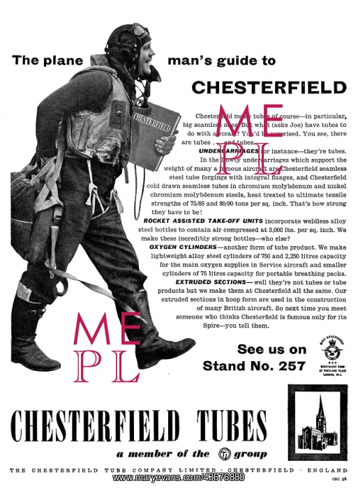 : Chesterfield Tubes : Extrusions, Cylinders & RATO Units : Chesterfield Tubes : Extrusions, Cylinders & RATO Units