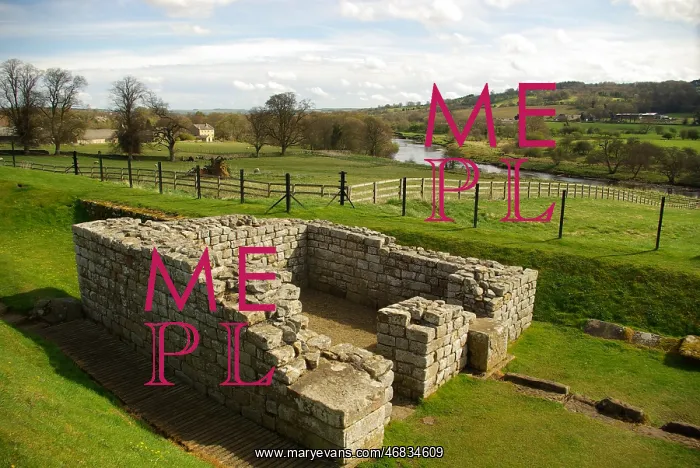 : Chesters Fort and Bath House, Hadrian's Wall : Chesters Fort and Bath House, Hadrian's Wall