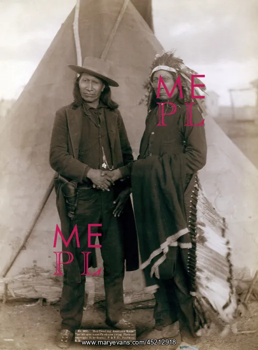 : Three Cheyenne men, Standing Elk, No. 1; ? : Three Cheyenne men, Standing Elk, No. 1; ?