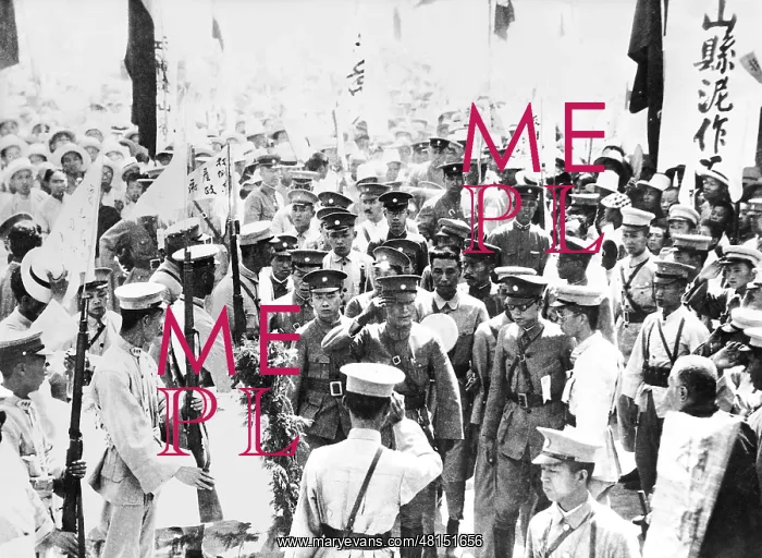 : Chiang Kai-shek after the capture of Shanghai, 1927 : Chiang Kai-shek after the capture of Shanghai, 1927