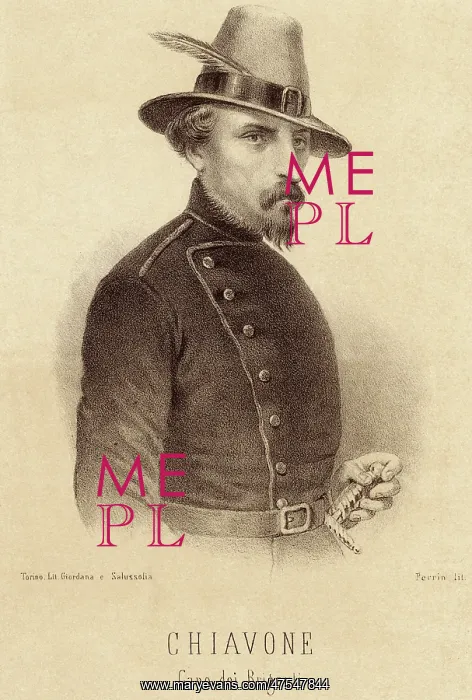  : Chiavone. The Italian brigand, Chiavone, chief of the robbers