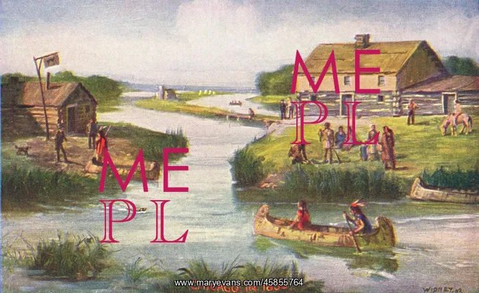 : CHICAGO IN 1833 : CHICAGO IN 1833