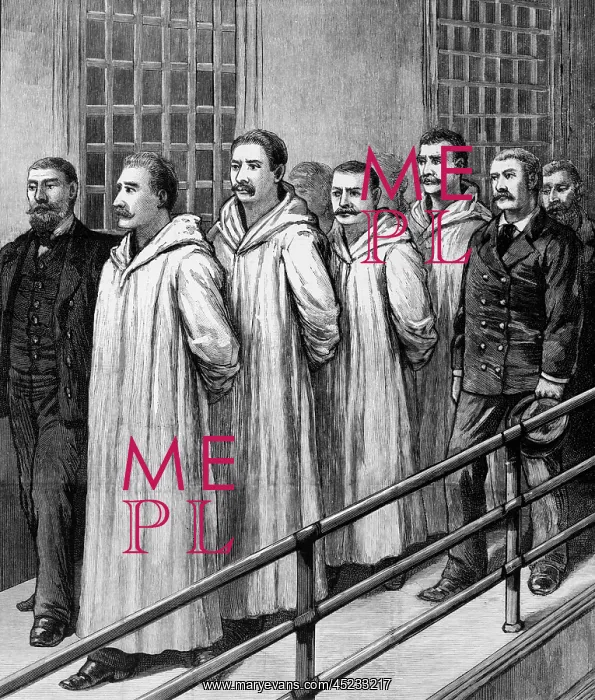 : Four Chicago anarchists convicted of murder ? : Four Chicago anarchists convicted of murder ?