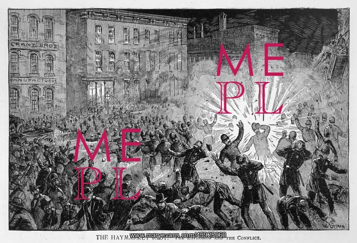 : CHICAGO HAYMARKET RIOT : CHICAGO HAYMARKET RIOT