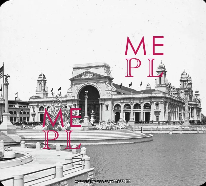 : Chicago World's Fair - Electrical Building : Chicago World's Fair - Electrical Building