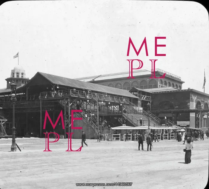 : Chicago World's Fair - Elevated Railway : Chicago World's Fair - Elevated Railway