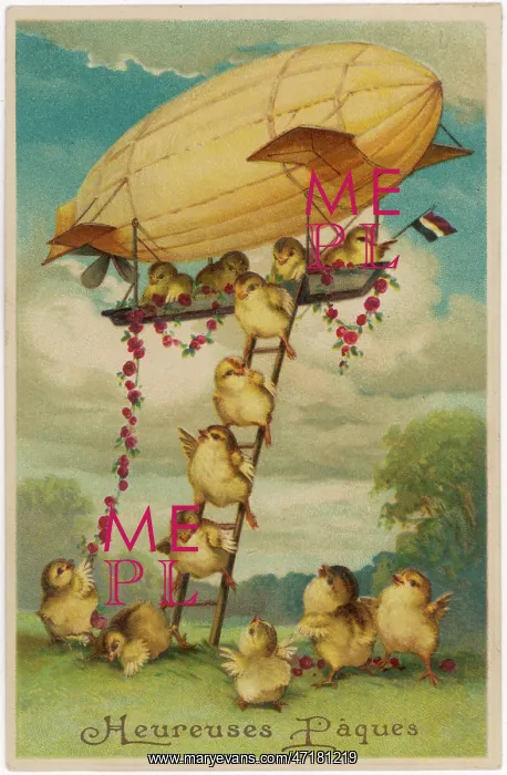  : Chick and Airship
