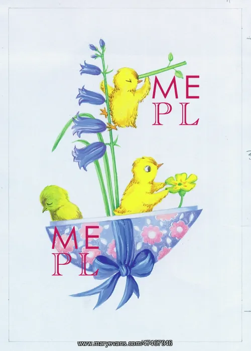 : Chicks in Easter Egg Boat : Chicks in Easter Egg Boat