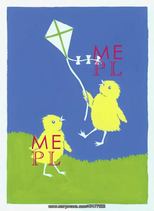 : Chicks with Kite
