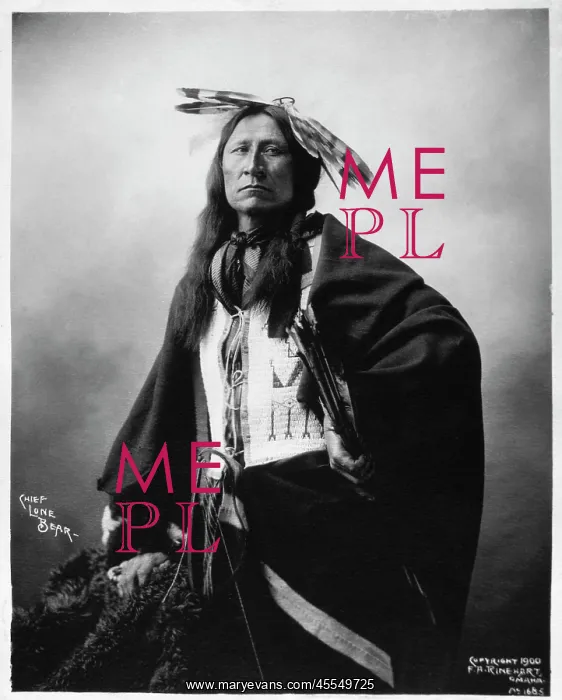  : Chief Lone Bear - native-American