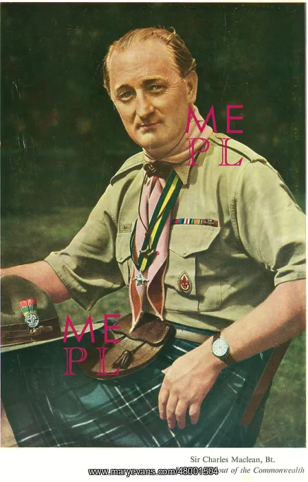 : Chief Scout Sir Charles Maclean : Chief Scout Sir Charles Maclean