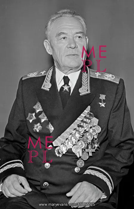 : Chief of Soviet aviation K.A. Vershinin : Chief of Soviet aviation K.A. Vershinin