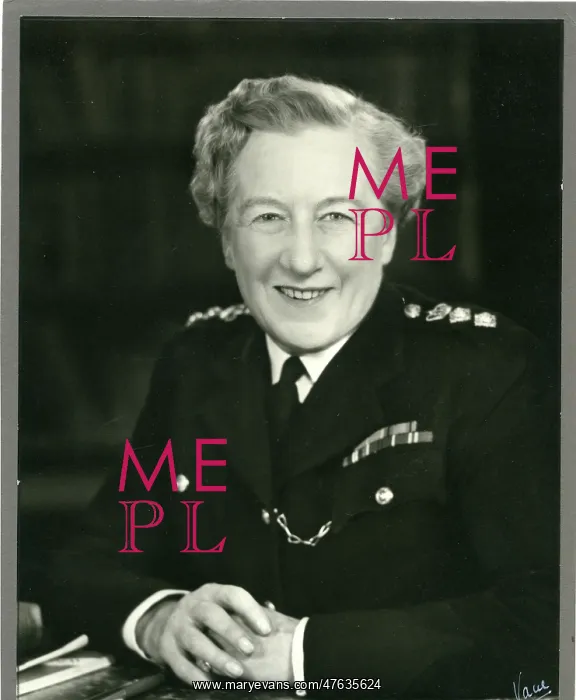 : Chief Superintendent Winifred Barker : Chief Superintendent Winifred Barker