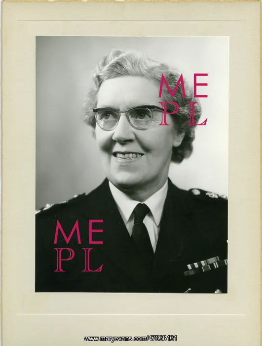 : Chief Superintendent Winifred Barker : Chief Superintendent Winifred Barker