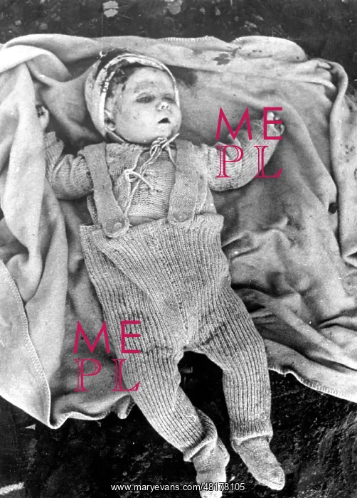 : Child killed on the Eastern Front, 1944 : Child killed on the Eastern Front, 1944