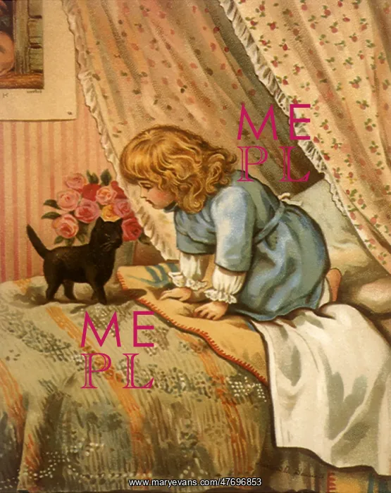  : Child and Kitten