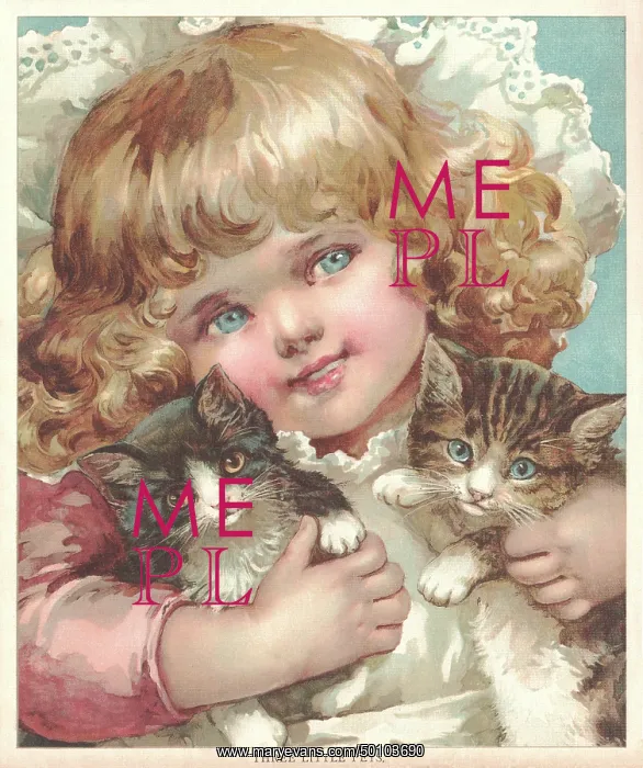 : Child with Kittens : Child with Kittens