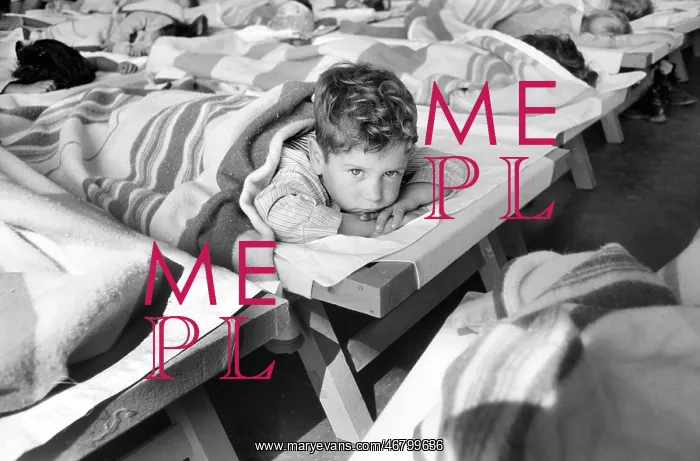 : Child - nursery school - migratory labour camp : Child - nursery school - migratory labour camp