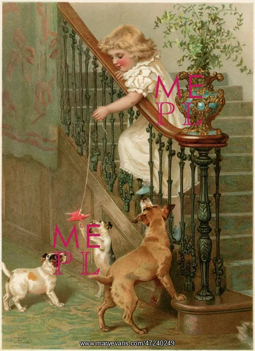 : CHILD AND HER PETS : CHILD AND HER PETS