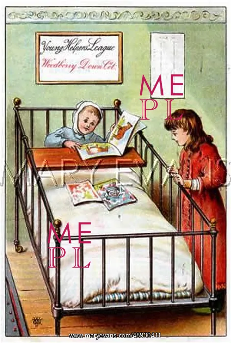 : CHILD IN SICK BED : CHILD IN SICK BED