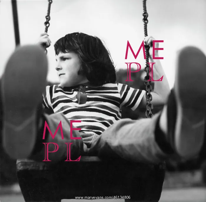 : Child on a swing : Child on a swing