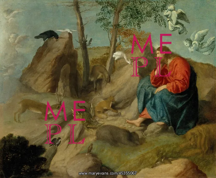 : CHILD IN THE WILDERNESS, by Moretto da Brescia : CHILD IN THE WILDERNESS, by Moretto da Brescia