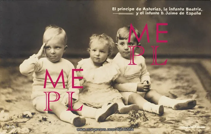 : CHILDREN OF ALFONSO XIII : CHILDREN OF ALFONSO XIII