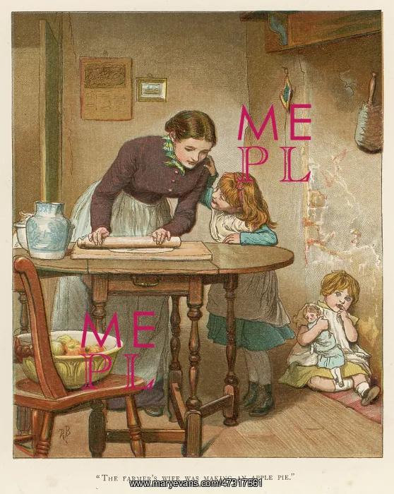 : CHILDREN / APPLE PIE C1884 : CHILDREN / APPLE PIE C1884