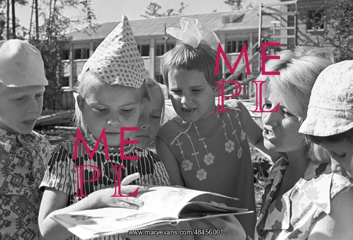 : Children of Baikal-Amur Mainline workers, 1976 : Children of Baikal-Amur Mainline workers, 1976