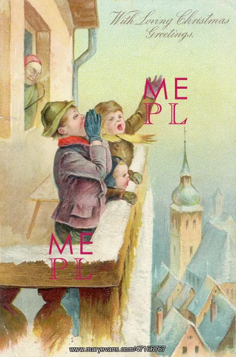 : Children on Balcony : Children on Balcony