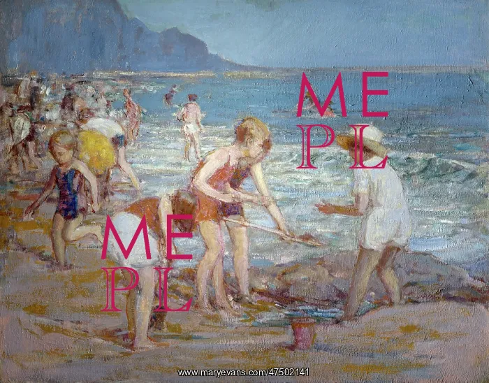 : Children on the Beach : Children on the Beach