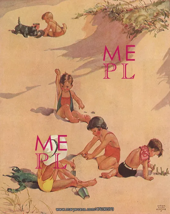 : Children at Beach : Children at Beach