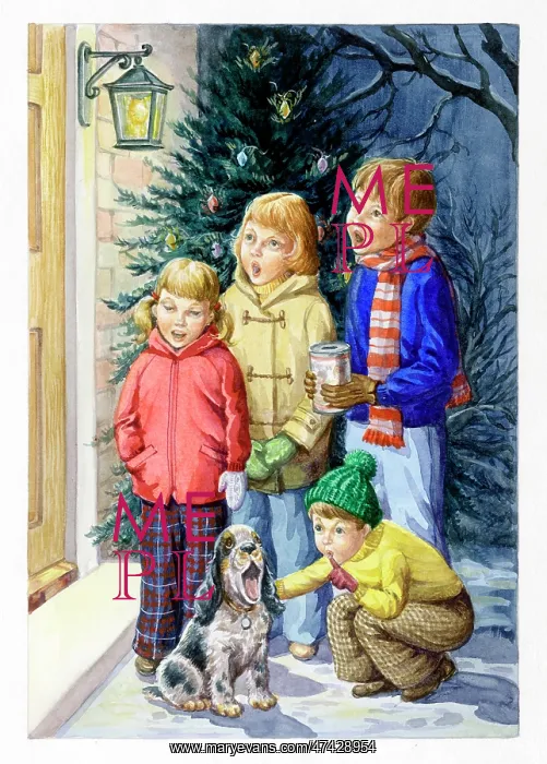  : Children Carol Singing