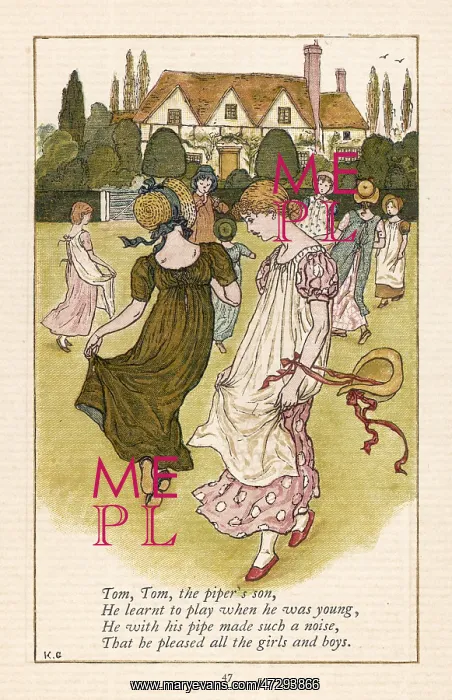 : Children Dancing 1881 : Children Dancing 1881