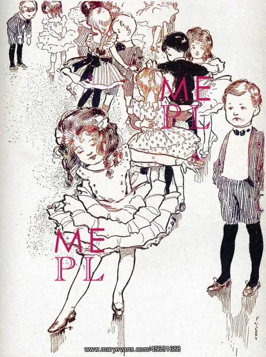 : Children dancing at a party : Children dancing at a party