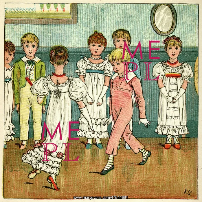  : Children dancing at a party