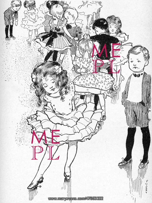 : Children dancing at a party : Children dancing at a party